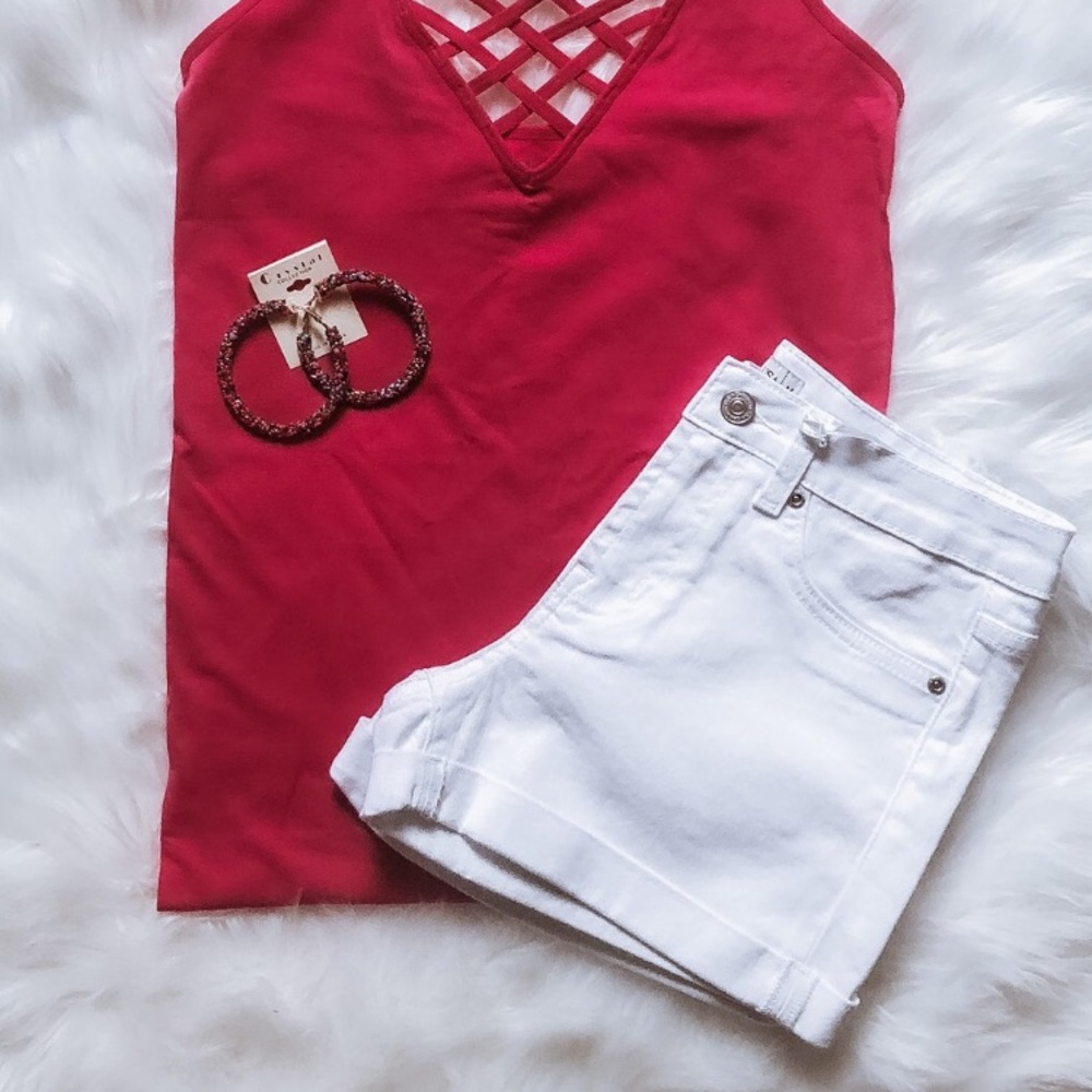 2/$20 White Shorts - NWOT